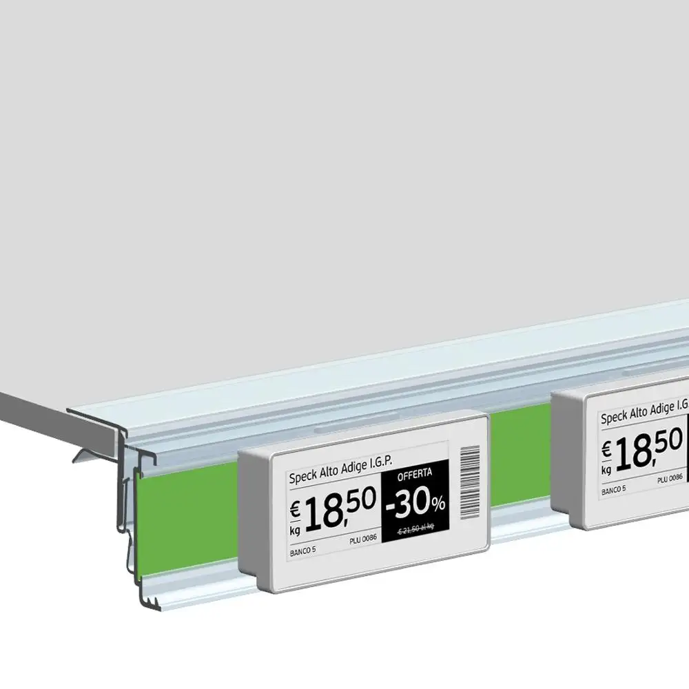 Rails pour américain et Hanshow, barre de données électronique, largeur cm