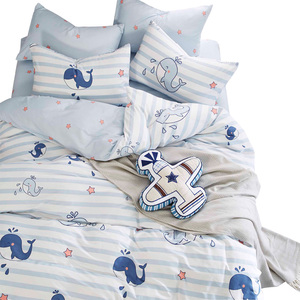 Bộ Ga Trải Giường 100% Cotton Bộ Ga Trải Giường Bằng Vải Bông Mềm Mại Bộ Chăn Ga Gối - Product Image 2