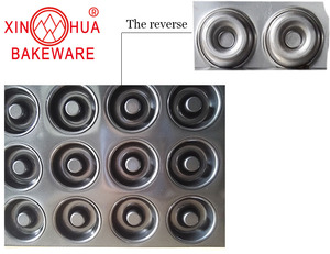 แม่พิมพ์โดนัทขายดี ถาดอบเคลือบซิลิโคนกันติด ถาดอบขนมโดนัท - Product Image 2