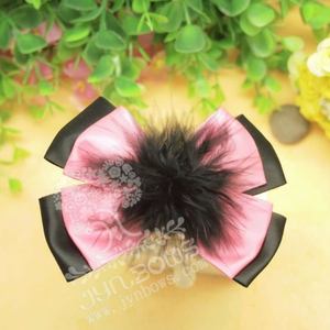 Plink und schwarz haar-accessoires für kinder - Product Image 1
