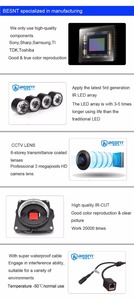 Besnt HD 2.8-12mm lens ip dome <span class=keywords><strong>camera</strong></span> varifocale 1.3 Megapixel <span class=keywords><strong>IPC</strong></span> Sistema BS-IP86K - Product Image 4