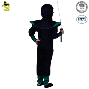 Vestido de fiesta de <span class=keywords><strong>Halloween</strong></span> Cosplay <span class=keywords><strong>disfraz</strong></span> de Ninja verde fresco <span class=keywords><strong>serpiente</strong></span> <span class=keywords><strong>disfraz</strong></span> de Ninja para niños - Product Image 4