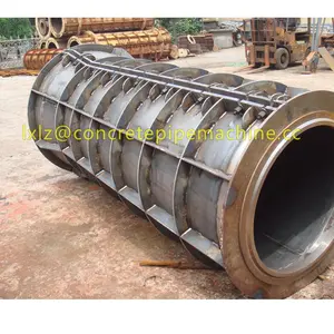 Large Diameter 1500-2600mm Suspension Roller Concrete Culvert Pipe Making Machine Mold