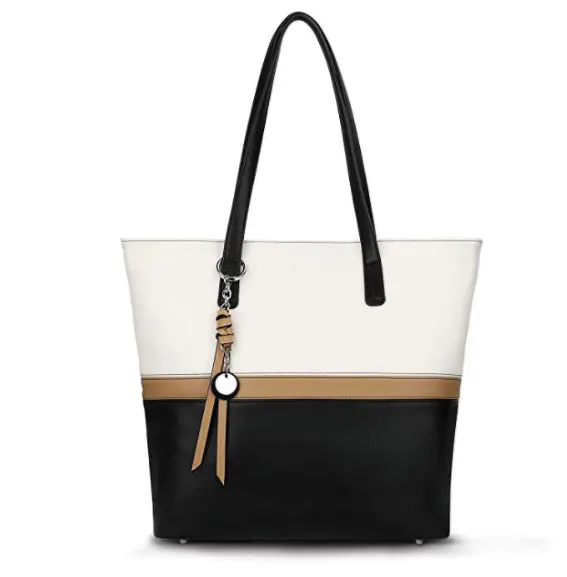 Large Capacity Women Shoulder Bag Canvas Handbag for Customization