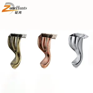 Furniture component contemporary metal sofa leg replacement couch legs china wholesale prime quality mid century legs