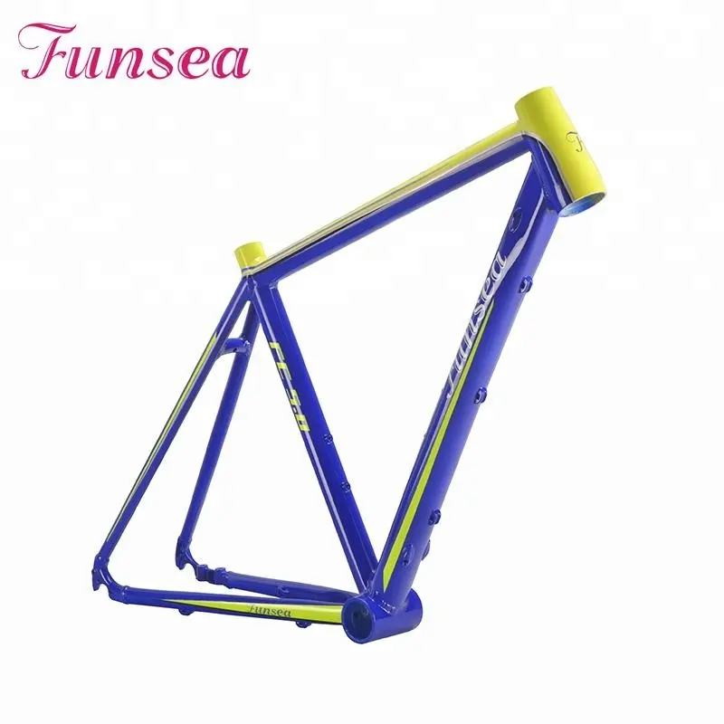 Супер легкая рама для велосипеда из алюминиевого сплава 6061 700c, рама для дорожного велосипеда от китайского производителя Funsea