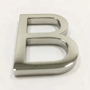 Laser Cut Self Adhesive Small Metal Alphabet Letter And Numbers For Crafts