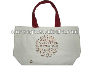 2015 new <span class=keywords><strong>custom</strong></span> made coton toile sac fourre - tout - Product Image 2