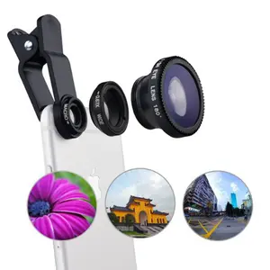 Universal 3 in 1 Mobile Phone Chip Lens 37mm mobile phone lens for Iphones and Android