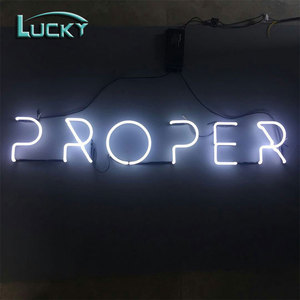 Glazen Neonbord Op Maat Gemaakt Echte Lichtgevende Letters Led Bar Borden - Product Image 3