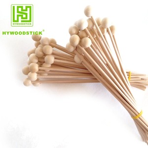 Bán Buôn Phân Hủy Sinh Học Bông Kẹo Xỉa Marshmallow Gậy Làm Bằng Tre Hoặc Gỗ - Product Image 3