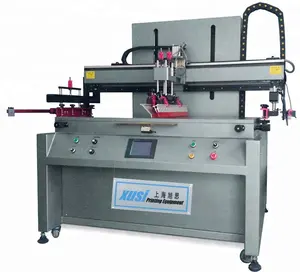 Manual Plane Screen Printer for soft trademark printing XS-70120F