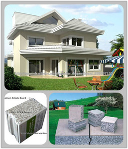 Ventas calientes en España - bajo coste de construcción rápida de la casa prefabricada - EPS ligero panel de pared sándwich de c - Product Image 1