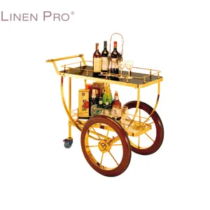 Wholesale Classic Style Hotel Wine Trolley Liquor Cart