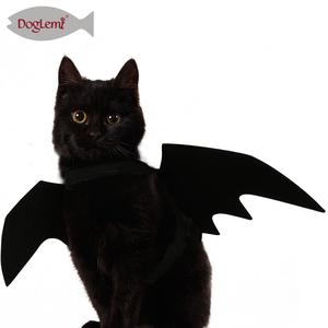 Luxus Halloween Katze Kostüm für Haustiere Modische Solid Style aus Polyester Einfache und elegante Dress Up Kleidung für Hunde - Product Image 4