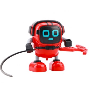 EPT Jouet TikTok Nouveauté Pull Back Danse Jouet Vent Up Robot Éducatifs Trois-en-un Stunt Gyro Robot Top Jouets Robot - Product Image 1