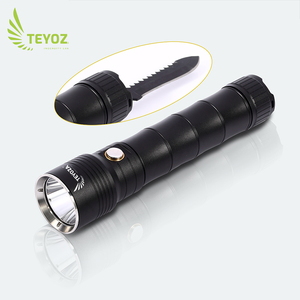 De aluminio al aire libre recargable Policía seguridad autodefensa LED <span class=keywords><strong>linterna</strong></span> - Product Image 3