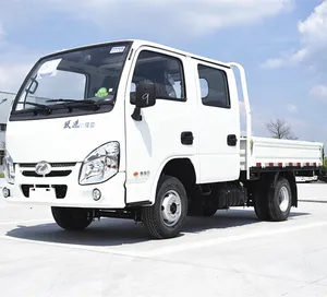 लेबनान यूरो V डबल-पंक्ति छोटे ट्रक 1.5 टन, IVECO Yuejin मिनी प्रकाश बिक्री के लिए मालवाहक ट्रकों