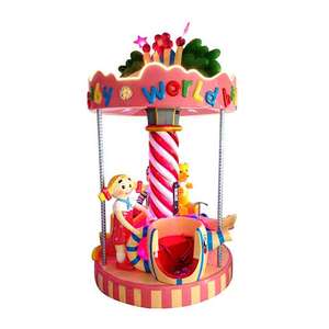 Jeu d'intérieur <span class=keywords><strong>carrousel</strong></span> manèges enfant 6 P <span class=keywords><strong>mini</strong></span> manège jeux de parc d'attractions à vendre - Product Image 4