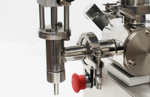 Grau alimentício chili sauce, molho de máquina de enchimento de hummus, semi automático máquina de enchimento de molho de tomate com funil de mistura - Product Image 6