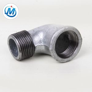 Perfecto y <span class=keywords><strong>de</strong></span> buena calidad BS TNP <span class=keywords><strong>galvanizado</strong></span> <span class=keywords><strong>hierro</strong></span> maleable 90 grado codo - Product Image 3