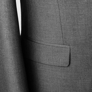 Mtm su misura Italiano vestito doppio petto 6 pulsanti uomini vestiti per gli uomini su misura primavera uomo vestito in lana tessuto di fabbrica - Product Image 5