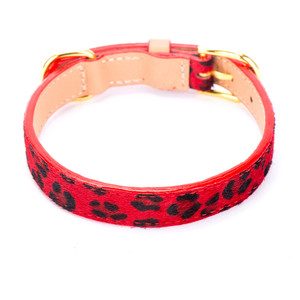 Collar de lujo personalizable para perro, con diseño de leopardo de crin, para entrenamiento de perros, productos para caminar, collares de cuero para perros - Product Image 6