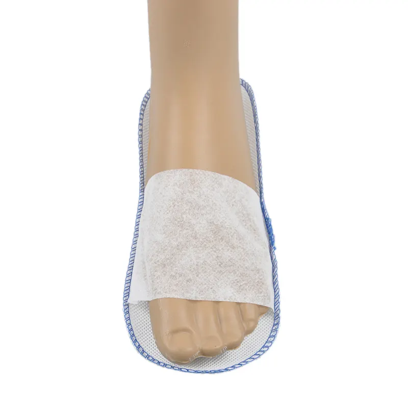 beauty spa massage sauna guest use non woven cheap hotel disposable slipper