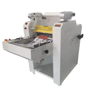 Hot and cold laminating machine