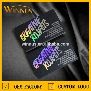 Impresión Económica <span class=keywords><strong>de</strong></span> <span class=keywords><strong>Tarjetas</strong></span> <span class=keywords><strong>de</strong></span> <span class=keywords><strong>Visita</strong></span> Personalizadas con Lámina Holográfica Plateada y Dorada <span class=keywords><strong>de</strong></span> Lujo - Product Image 6