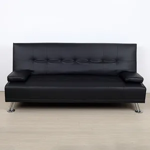 专业客厅家具黑色高要求产品设计折叠床垫沙发床来自中国