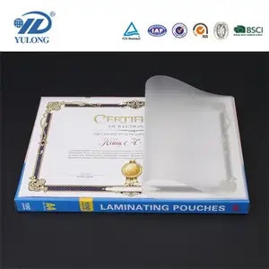 Anti estática película de laminación para uso oficial