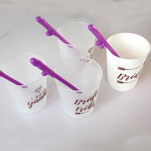 Personalizada bpa libre plástico oro rosa esmerilado flex tribu <span class=keywords><strong>de</strong></span> <span class=keywords><strong>la</strong></span> <span class=keywords><strong>novia</strong></span> tazas 16 oz - Product Image 5