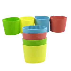 <span class=keywords><strong>7</strong></span> cm universal de la protección del medio ambiente de silicona taza creativa nuevo color sólido de silicona Copa - Product Image 2