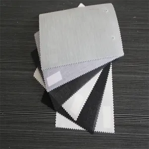 Léger qualité types de 50% coton 50% polyester sergé tricot armure diagonale tissu tissu