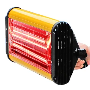 Lampe thermique à infrarouge antidéflagrant, ampoule à ondes courtes, lumière thermique, pour peinture de voiture, 1100w