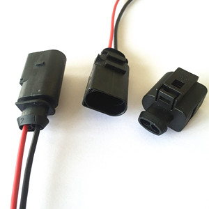 2 Pin VW Audid demeti erkek Elektrik Oto Konektörü yakıt enjektörü otomotiv teli demeti 1J0973722 1J0 973 722 gövde - Product Image 2