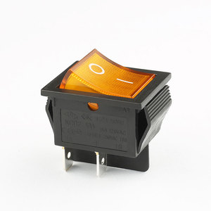Pulsante giallo 4pin 250v 16A bilanciere interruttori di qualità migliore piccoli interruttori a bilanciere On/off per elettrodomestici - Product Image 1