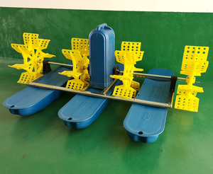 Aérateurs à roues à pales en acier inoxydable à haute efficacité avec 4 impellers pour l'aquaculture et l'élevage de crevettes - Product Image 3