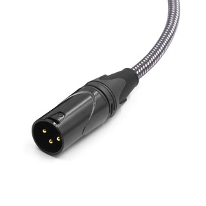 Sáu Màu Vải Bện 3Pin Được Bảo Vệ <span class=keywords><strong>XLR</strong></span> Nam Đến Nữ Cáp Micro - Product Image 5
