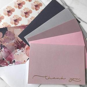 Carte de remerciement personnalisée, avec votre Logo, cartes de vœux vierges et enveloppes pour <span class=keywords><strong>mon</strong></span> Business, carte d'invitation de <span class=keywords><strong>mariage</strong></span>, découpée - Product Image 6