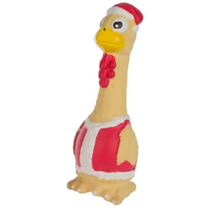 부드러운 라텍스 섹스 개 장난감 닭