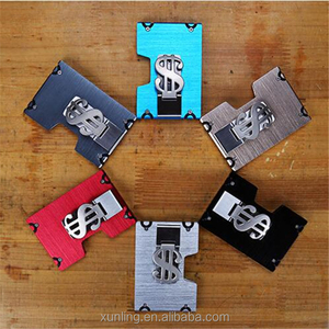 Mens RFID <strong>Metal</strong> <strong>Wallet</strong> Credit Card Holder Money Clip Slim Aluminum <strong>Wallet</strong> - Product Image 6