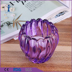 Colorido color de rociado de calabaza en forma de vela de cristal - Product Image 4