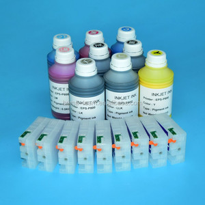 P800 Stampa A Pigmento di <span class=keywords><strong>Inchiostro</strong></span> E Cartuccia Riutilizzabile Per <span class=keywords><strong>Epson</strong></span> SC-P800 cartuccia di <span class=keywords><strong>inchiostro</strong></span> della Ricarica Per <span class=keywords><strong>Epson</strong></span> T8501-T8509 in Europa - Product Image 2