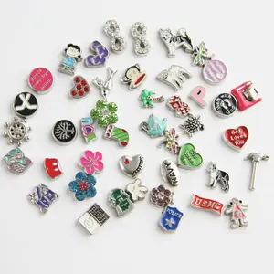 More than 1000 designs of floating locket charm wholesale for glass locket jewelry