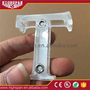 中国工場プロモーションプラスチック磁気文字発光家番号