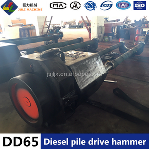 Juli marca sistema leader gru palificazione macchina con mucchio mucchio martello - Product Image 2