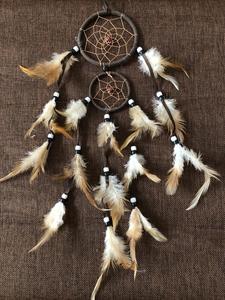 Chaude style Indien <span class=keywords><strong>attrape</strong></span>-rêves suspension monte et baisse anneaux dream catcher cadeaux - Product Image 3