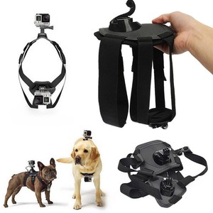 Para Huskies caniche pastor perro Doberman Pinscher bulldog Belt arnés de la correa para Gopro Hero 4/3 + / 3 / 2 / 1 - Product Image 1